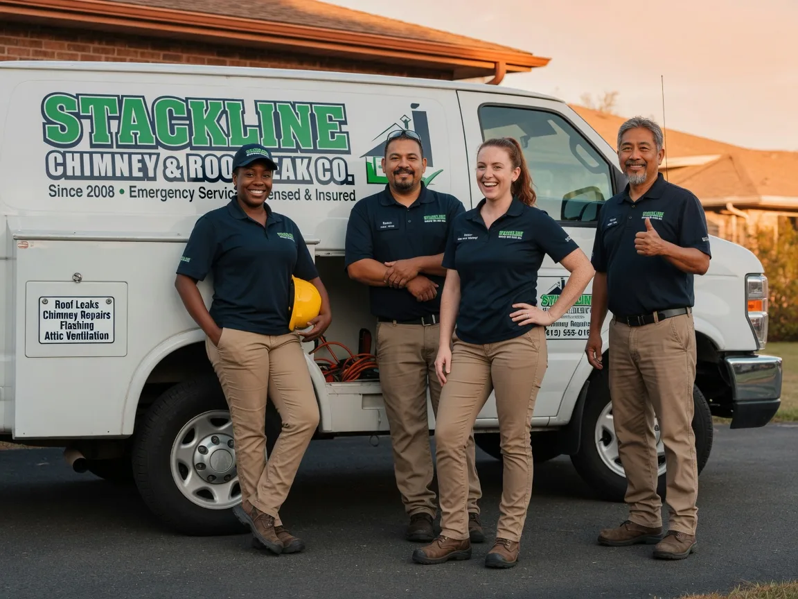 Chimney flashing repair company in Missouri City, TX